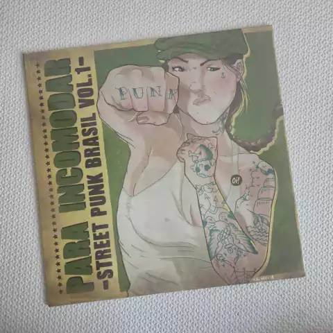 Para Incomodar (Street Punk Brasil Vol.1) Vinil Lacrado
