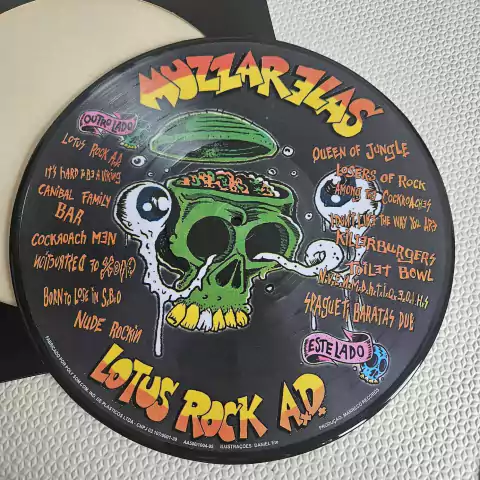 Muzzarelas - Lotus Rock Ad Vinil Picture