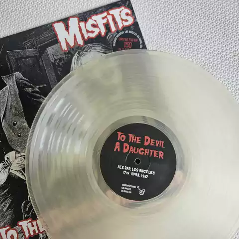 Misfits - To The Devil A Daughter Vinil Clear Lacrado
