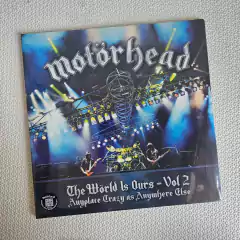 Motörhead - The Wörld Is Ours - Vol 2 (Anyplace Crazy As Anywhere Else) Vinil Duplo Lacrado