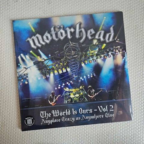 Motörhead - The Wörld Is Ours - Vol 2 (Anyplace Crazy As Anywhere Else) Vinil Duplo Lacrado
