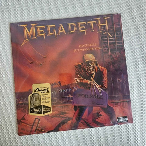 Megadeth - Peace Sells... But Who's Buying? Vinil Lacrado 2017