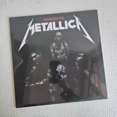 Metallica - Woodstock 1994 Vinil Duplo Lacrado 2017