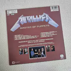 Metallica - Master Of Puppets Vinil Vermelho - comprar online