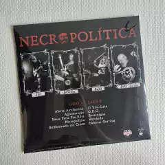 Ratos De Porão - Necropolítica Vinil Vermelho Lacrado - comprar online
