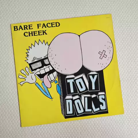 Toy Dolls - Bare Faced Cheek Vinil Nacional 1987