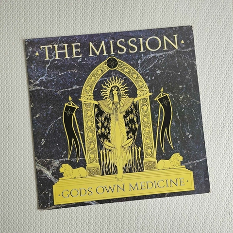 The Mission - Gods Own Medicine Vinil Brazil 1987