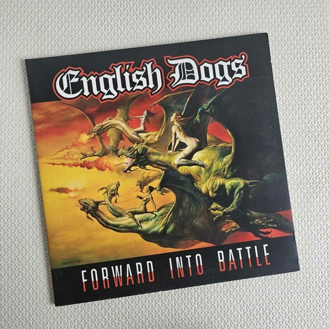 English Dogs - Forward Into Battle Vinil 2014 Splatter
