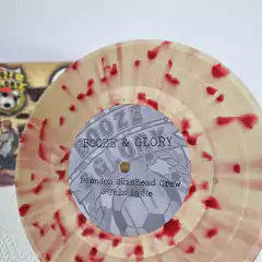Booze & Glory Vs. On The Job - ...On The Booze! Vinil Splatter