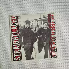 Straight Laced - Violence On The Street Vinil 7" Novo na internet