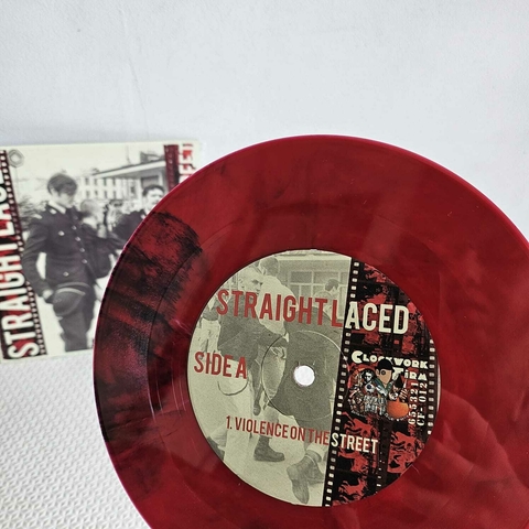 Straight Laced - Violence On The Street Vinil 7" Novo