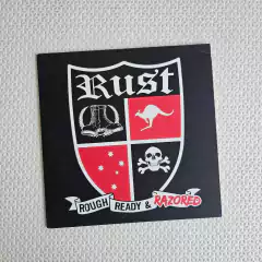 Rust - Rough Ready & Razored Vinil 7" Novo - comprar online