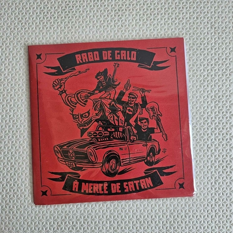 Rabo De Galo - A Merce De Satan Vinil 2x7" Novo