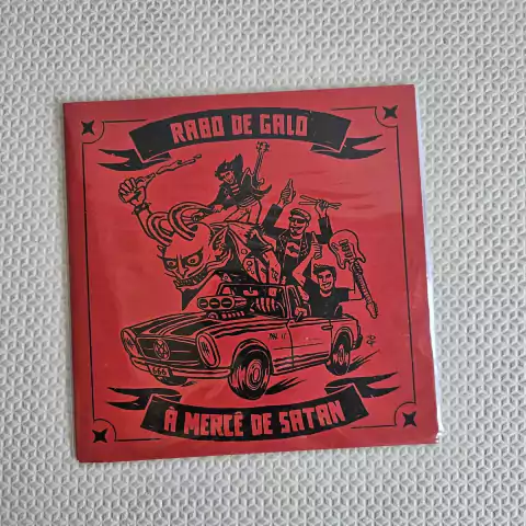 Rabo De Galo - A Merce De Satan Vinil 2x7" Novo