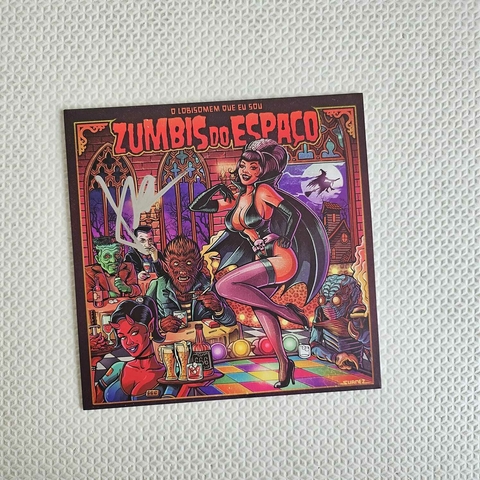 Zumbis Do Espaço - O Lobisomem Que Eu Sou Vinil 7" Novo Amarelo