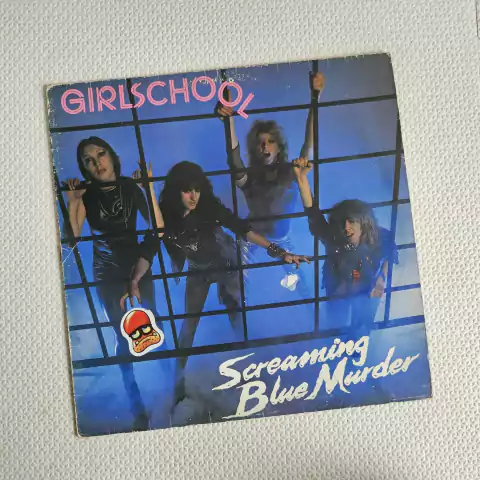 Girlschool - Screaming Blue Murder Vinil Nacional