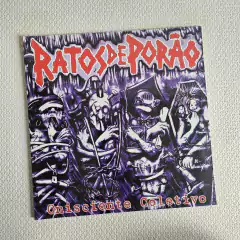 Ratos De Porão – Onisciente Coletivo Vinil Transparente Lacrado