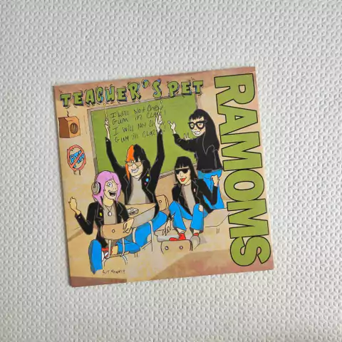 Ramoms - Teacher's Pet Vinil 7" Splatter