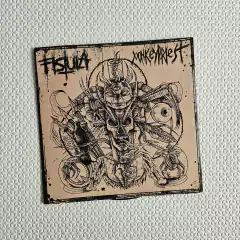 Fistula / Monkeypriest – Devils Smoke / Orang-hutan Vinil 7 Polegadas Usado