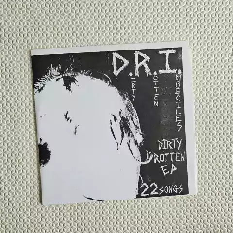 D.R.I. - Dirty Rotten EP Vinil 7 Polegadas Usado Blue