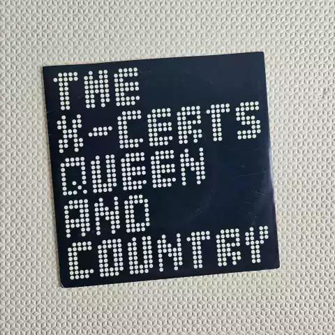 The X-Certs - Queen And Country Vinil 7 Polegadas Usado