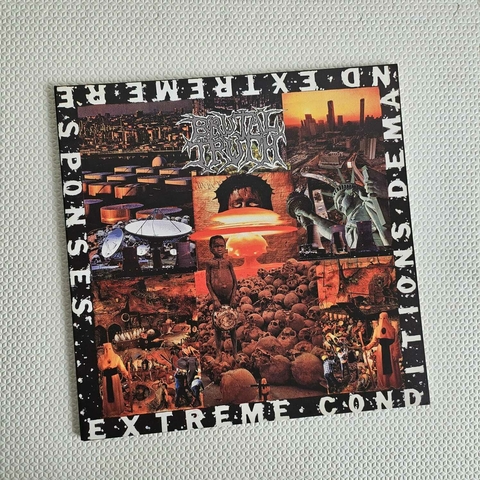 Brutal Truth - Extreme Conditions Demand Extreme Responses Vinil UK