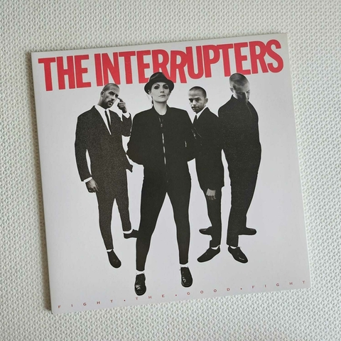 The Interrupters - Fight The Good Fight Vinil Pink & Black Splatter