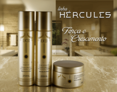 KIT LINHA HERCULES - SHAMPOO+CONDIONADOR+MASCARA