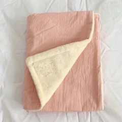 Manta Soft - Tussor rosa - comprar online