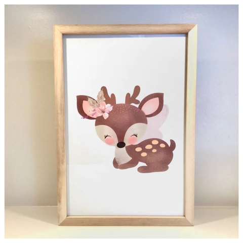 Cuadrito Animalitos del Bosque (Ciervito)