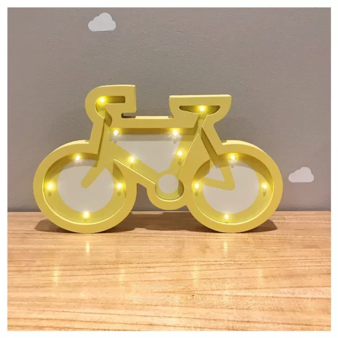 LÁMPARA BICI (Amarilla)