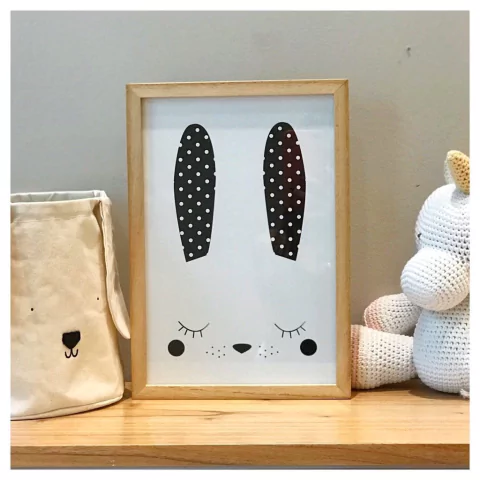 Cuadrito Infantil - Conejita