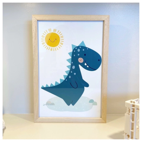 Cuadrito Infantil Dino 1