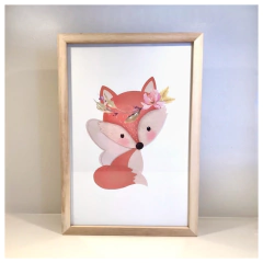 Cuadrito Animalitos del Bosque - DyC Muebles