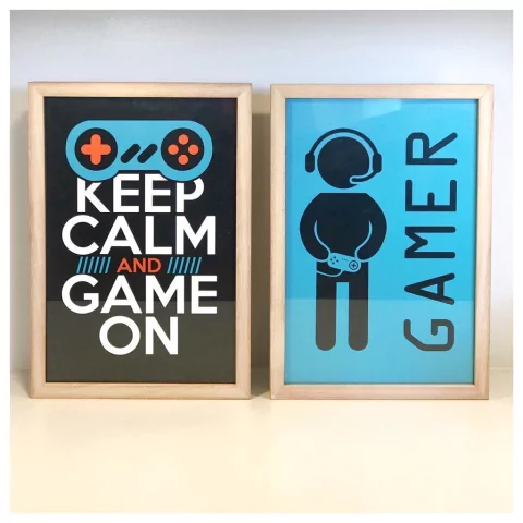 Set cuadrito infantil Gamer