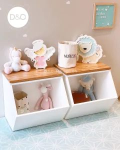 Cubo Small con tapa en paraíso - comprar online