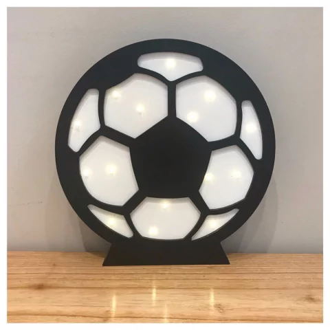 LÁMPARA PELOTA (NEGRA)