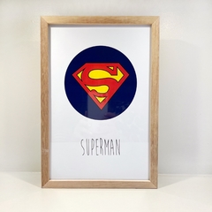 Cuadrito Superhéroe Supermán