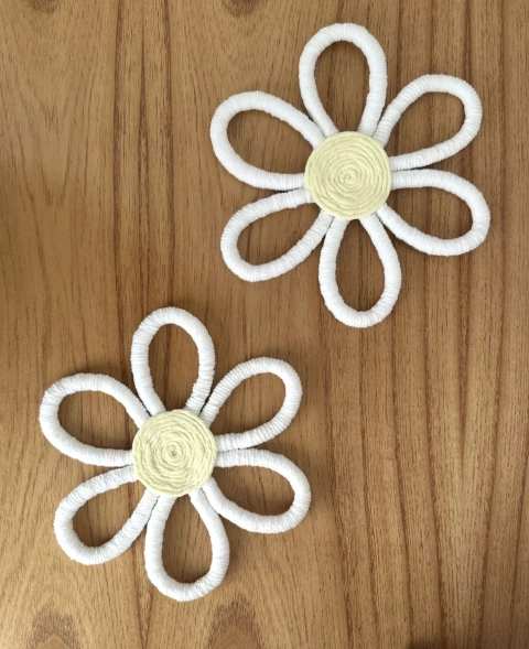 Flores tejidas - tienda online
