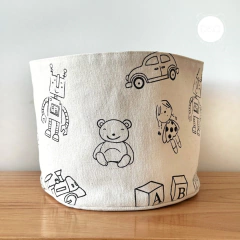 Contenedor M circular (Muñecos trama) en internet