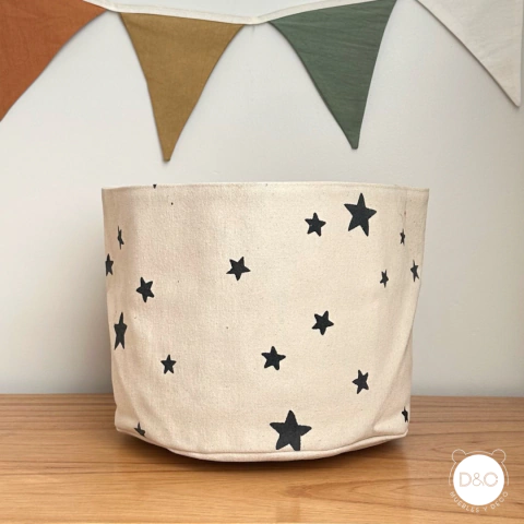 Contenedor M circular (Estrellitas) - comprar online