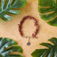 Pulseira de Cascalho - Pedra do Sol
