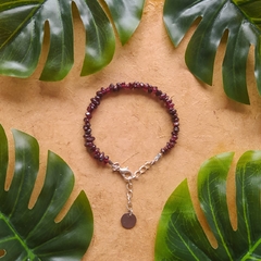 Pulseira de Cascalho - Granada