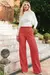 Calça Cholchard em veludo cotelê Tricomix - Fina Rosa Boutique
