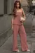 Conjunto Malone tomara que caia Tricomix - Fina Rosa Boutique