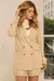 Conjunto Blazer e Short Risca de Giz Tricomix
