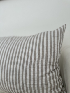 Funda de almohadon mil rayas - tienda online