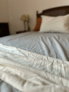 Pie de cama en gasa de algodon en internet