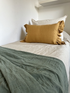 Pie de cama en gasa doble Albertina en internet