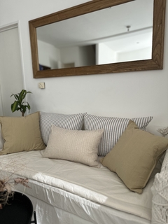 Pillow para sillon en tusor liviano Alba - El Retazo Home & Deco